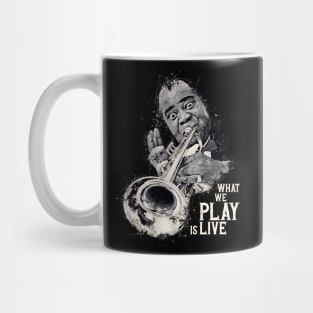 louis armstrong Mug